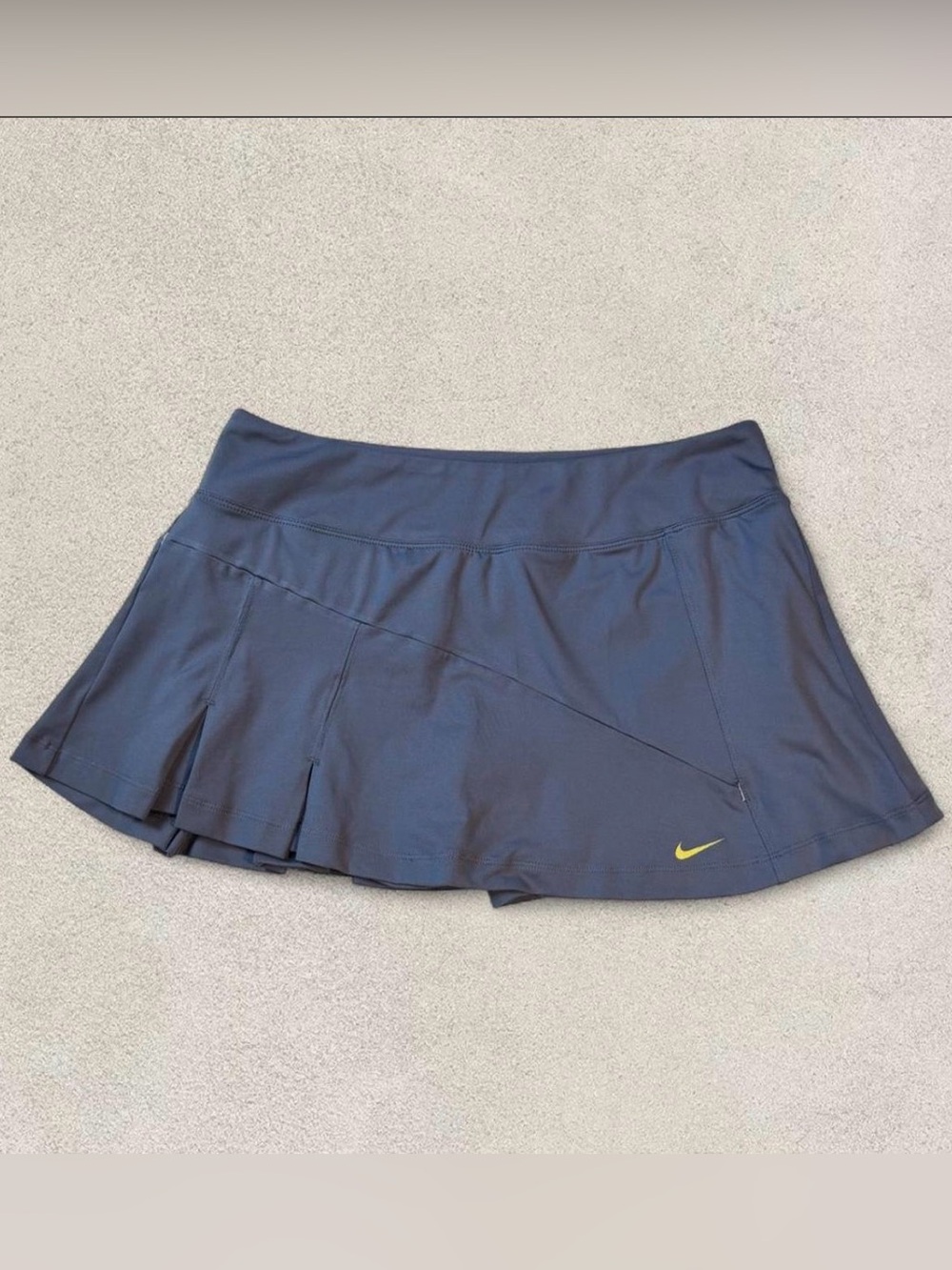 Dusty Blue Nike Dri-Fit Preppy Mini Tennis Skirt Women's M